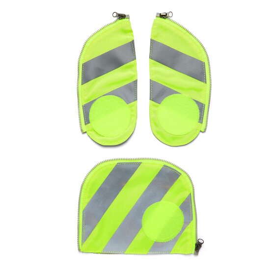 Ergobag Akcesoria Fluo zestaw bezpieczeństwa 3szt. z paskami odblaskowymi
