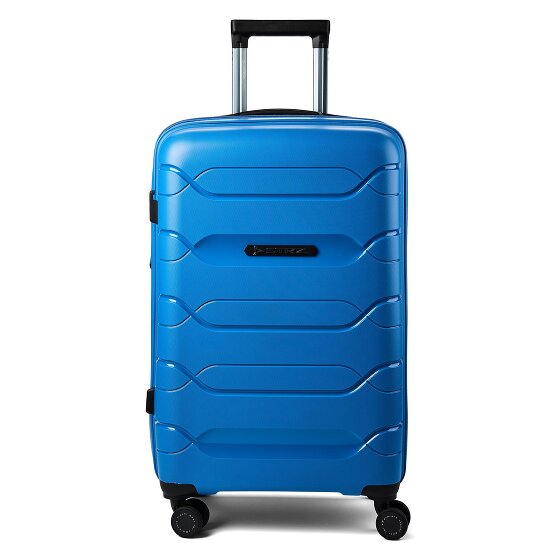 Polestream Strz by Asteroid 4 kółka Walizka M 64 cm z plisą rozprężną