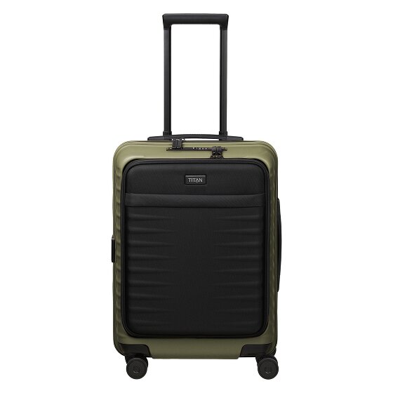 Titan Upgrade 4 kółka Walizka kabinowy 55 cm Komora na laptopa