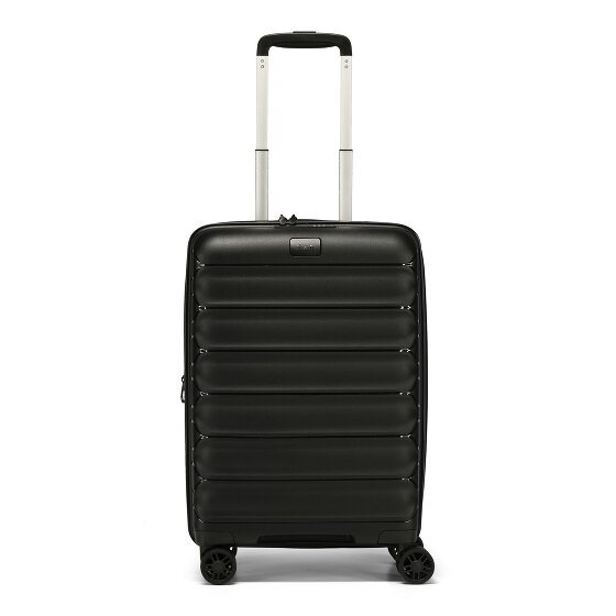 d&n Travel Line 4700 4 kółka Walizka kabinowy 55 cm z plisą rozprężną