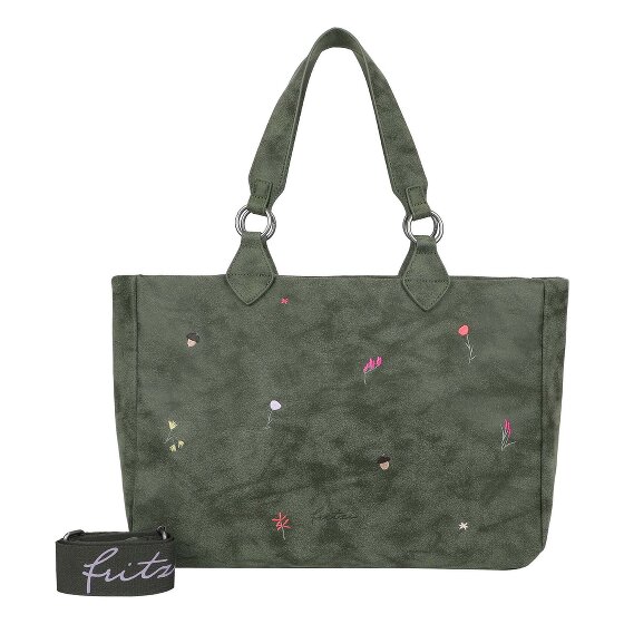 Fritzi aus Preußen Izzy Vintage Limited Embro Bloom Torba na ramię 42 cm