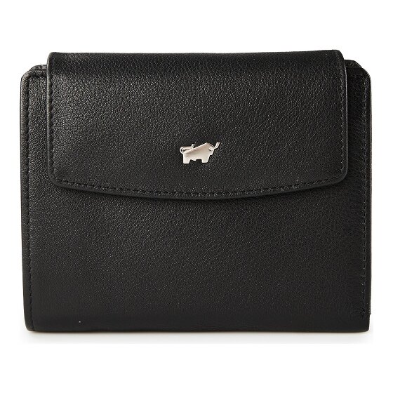 Braun Büffel Joy Portfel Ochrona RFID Skórzany 12 cm