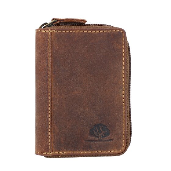 Greenburry Vintage Credit Card Case RFID Leather 7,5 cm