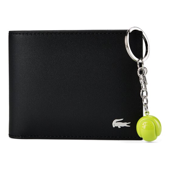 Lacoste Portfel Ochrona RFID Skórzany 11 cm Pudełko na prezenty