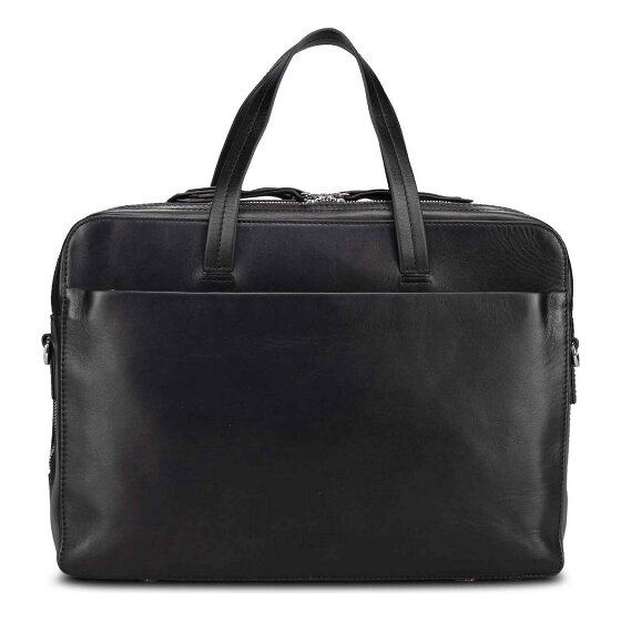 Jost Arva Teczka Skórzany 36 cm Komora na laptopa