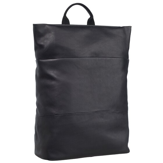 Leonhard Heyden Hamburg Plecak skórzany 46 cm Komora na laptopa