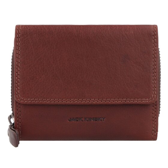 Jack Kinsky Portfel Ochrona RFID Skórzany 11 cm