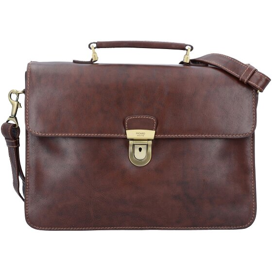 Picard Toscana Leather Briefcase 37 cm