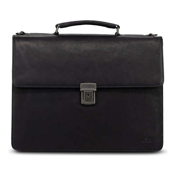 Jost Glasgow Teczka Ochrona RFID Skóra 40 cm Komora na laptopa