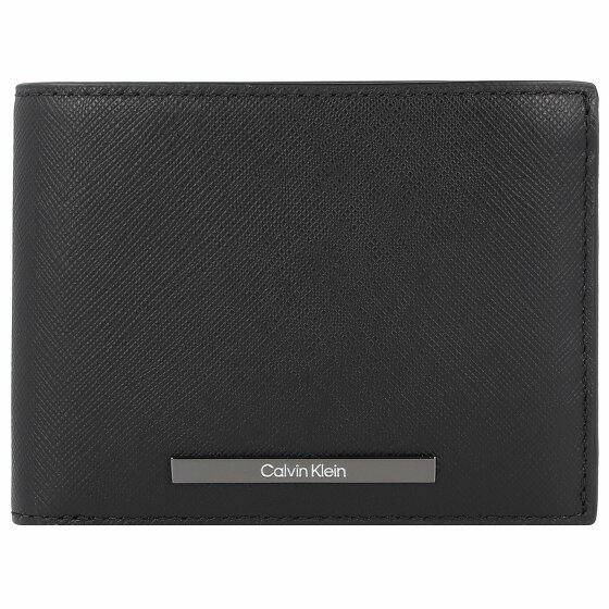 Calvin Klein Modern Bar Portfel Ochrona RFID Skórzany 12.5 cm