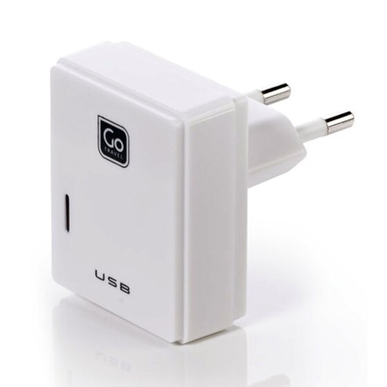 Go Travel Podwójna ładowarka USB dla Micro USB + Apple Devices UK