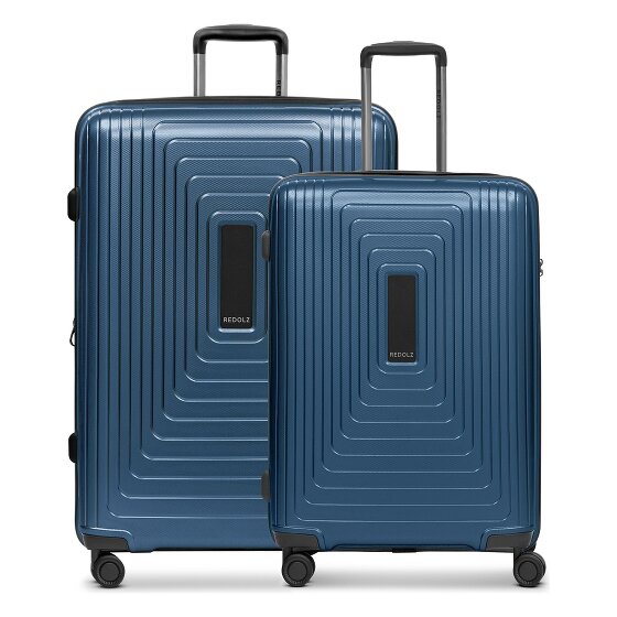 Redolz Essentials 14 4 kółka Zestaw walizek 2-części z plisą rozprężną