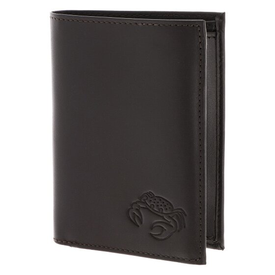 oxmox Leather Portfel Ochrona RFID Skóra 10 cm