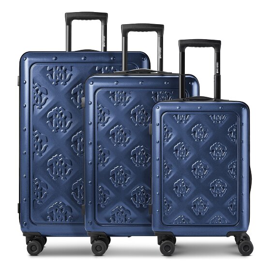 Roberto Cavalli Florence 4 kółka Zestaw walizek 3-części z funkcją poszerzenia