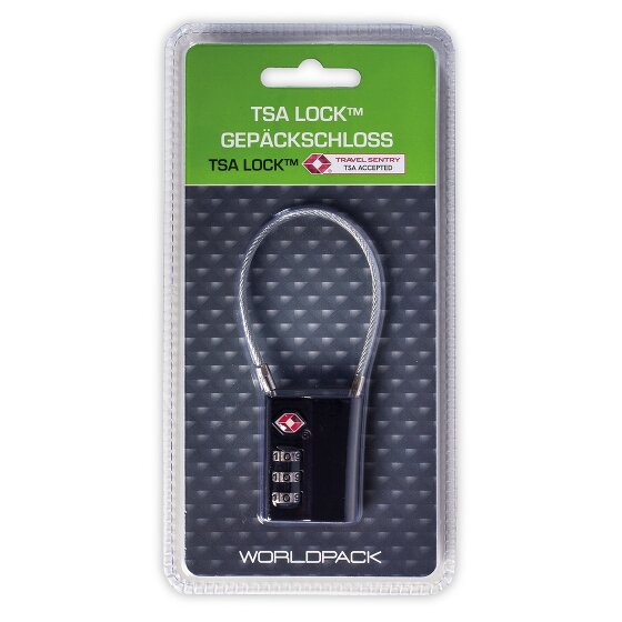 Worldpack Reiseaccessoires Zamek bagażowy z zamkiem szyfrowym 9.5 cm