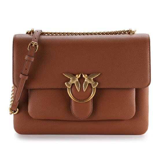 PINKO Love One Torba na ramię Skórzany 30 cm