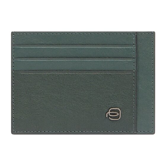Piquadro Black Square Etui na karty kredytowe Skórzany 11 cm