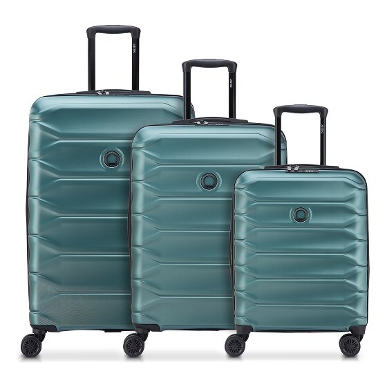Delsey Paris Meteor 4 kółka Zestaw walizek 3-części z funkcją poszerzenia