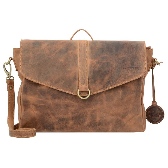 Greenburry Vintage teczka na ramię plecak skóra 35 cm