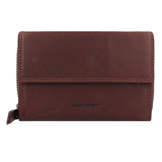 Jack Kinsky Montreal Portfel Ochrona RFID Skórzany 13.5 cm