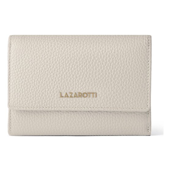 Lazarotti Portfel Bologna Leather XL z kieszenią zapinaną na zamek dookoła, Skóra, 14 cm