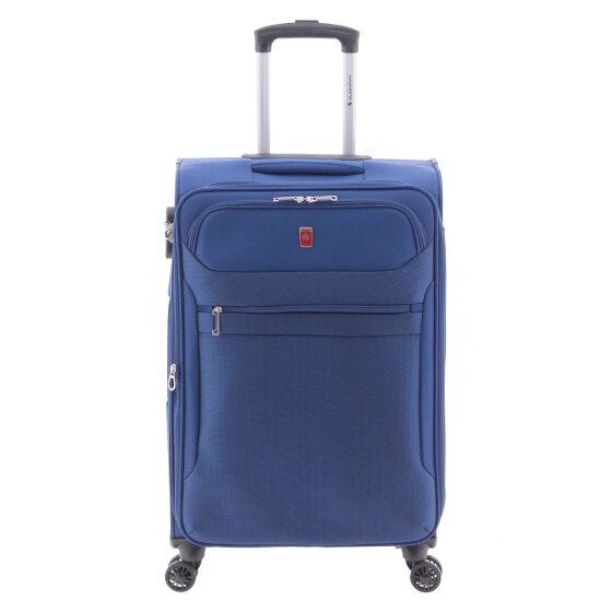 Gladiator 2000 4 kółka Walizka 68 cm z plisą rozprężną