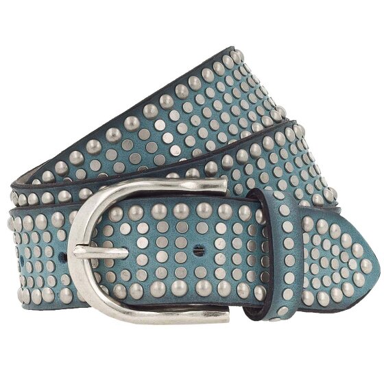 b.belt Riva Studded Belt Leather