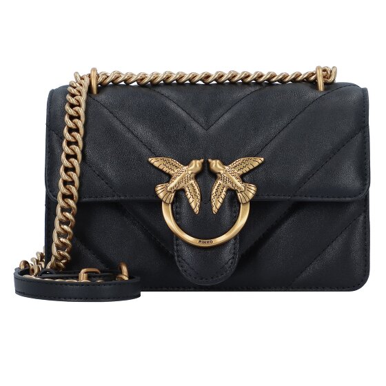 PINKO Love One Torba na ramię Skórzany 21 cm