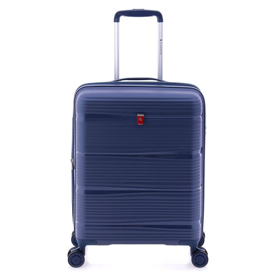 Gladiator 0800 4 kółka Walizka kabinowy 55 cm z plisą rozprężną