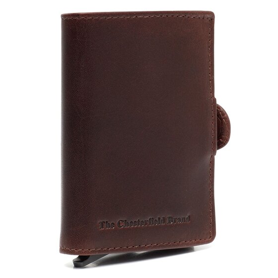 The Chesterfield Brand Lagos Etui na karty kredytowe Ochrona RFID Skórzany 6.5 cm