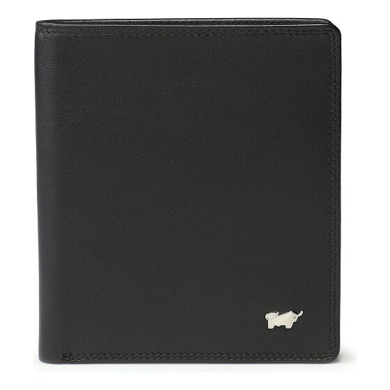Braun Büffel Golf 3.0 Portfel Ochrona RFID Skórzany 11 cm