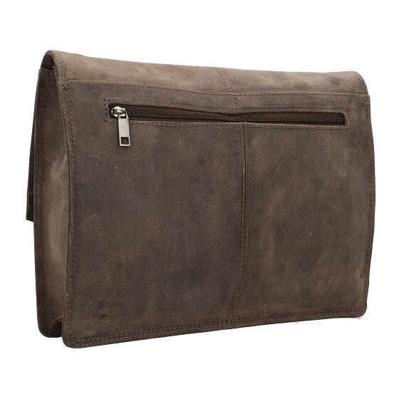 Harold's Antic Folder uczelniany Skóra 37 cm