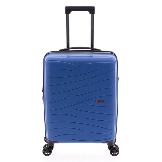 Gladiator 1700 4 kółka Walizka kabinowy 55 cm z plisą rozprężną