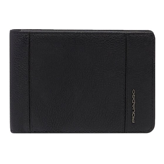 Piquadro Cronus Portfel Ochrona RFID Skórzany 12.5 cm
