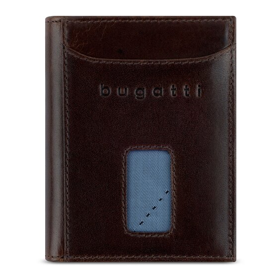 bugatti Secure Slim Portfel Ochrona RFID Skórzany 8 cm