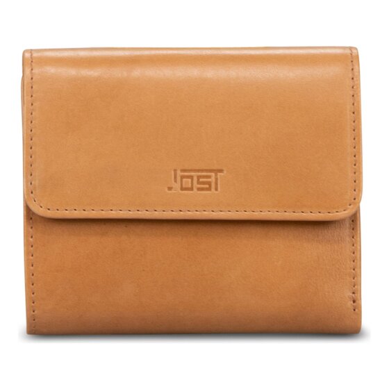 Jost Rana Portfel Ochrona RFID Skórzany 12 cm