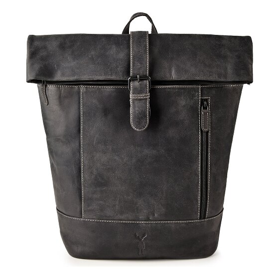 Jack Kinsky Baltimore 15 Plecak biznesowy Skórzany 43 cm Komora na laptopa