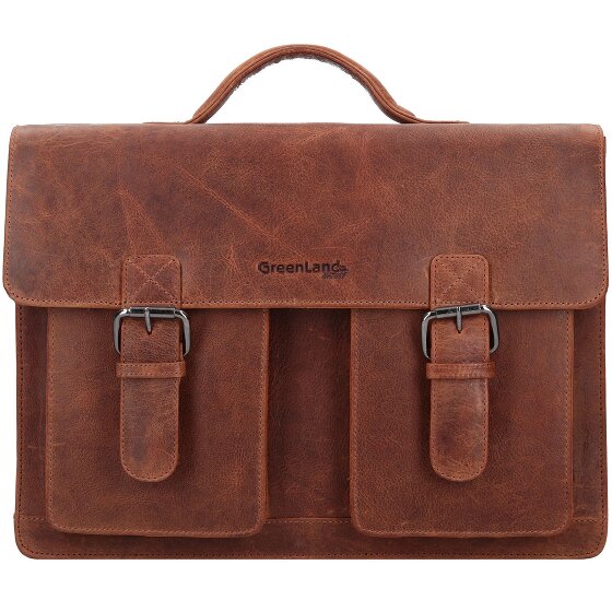 Greenland Nature Montana Briefcase Leather 40 cm