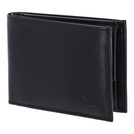 oxmox Leather Portfel Ochrona RFID Skóra 11 cm