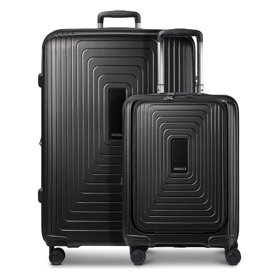 Redolz Essentials 14 zestaw walizek na 4 kółkach 2 szt. przegroda na laptopa z elastycznym zagięciem