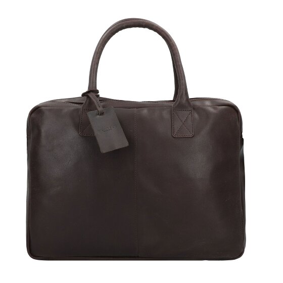Burkely Vintage Taylor Briefcase Leather 40 cm Komora na laptopa