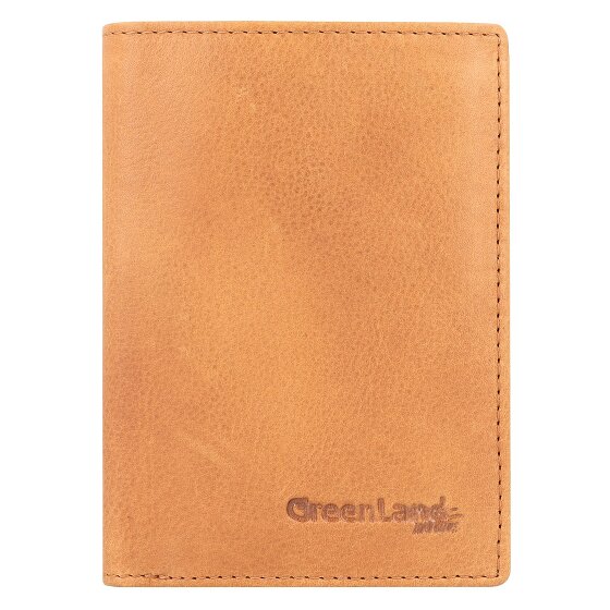 Greenland Nature GreenLand NATURE Portfel Ochrona RFID Skórzany 9 cm