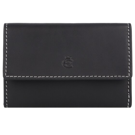 Esquire Dallas Portfel z kluczem Skórzany 10 cm