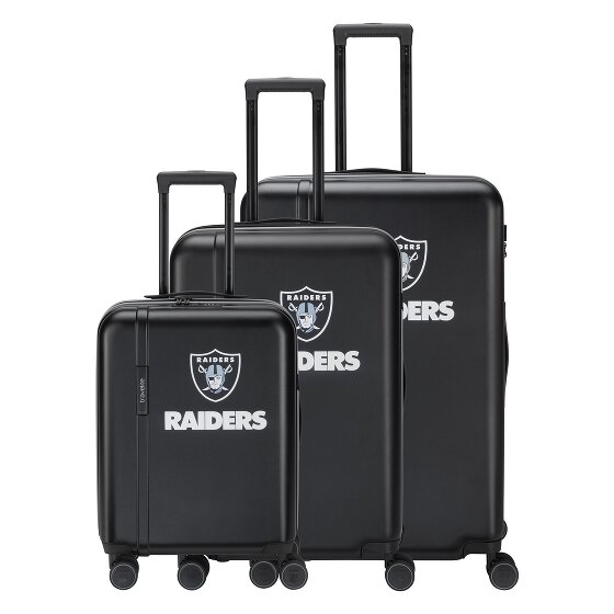 Travelite travelite x NFL 4 kółka Zestaw walizek 3-części z funkcją poszerzenia