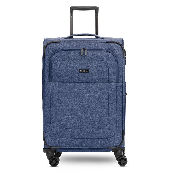 Redolz Essentials 12 MEDIUM – walizka na 4 kółkach, 67 cm, z funkcją poszerzenia kieszeni