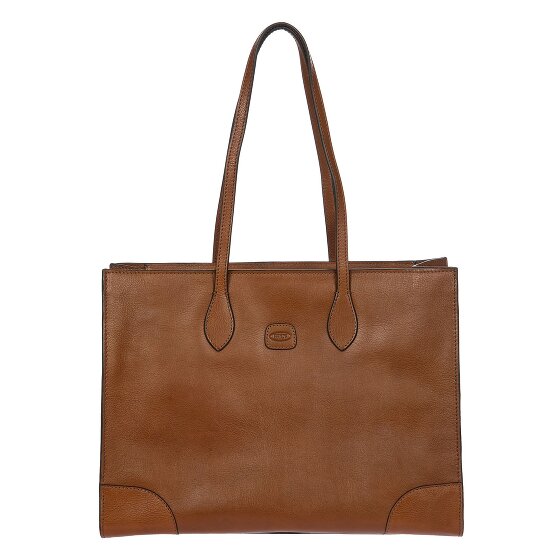Bric's Volterra Shopper Bag M Skórzany 40.5 cm Komora na laptopa