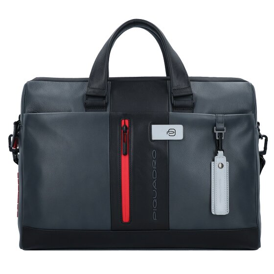 Piquadro Urban Briefcase Leather 42 cm przegroda na laptopa