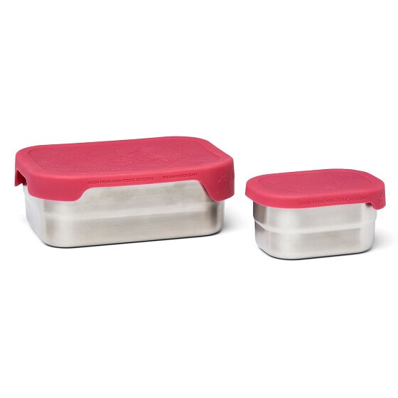 Ergobag Zestaw Lunch Box ze stali nierdzewnej 2szt. 17 cm