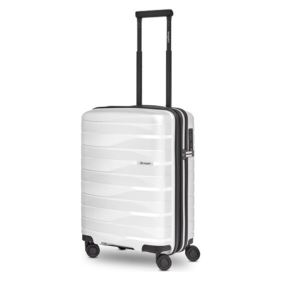 Bergpfeil Travel 4 kółka Walizka kabinowa S 55 cm z funkcją poszerzenia