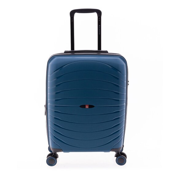 Gladiator 3400 4 kółka Walizka kabinowy 55 cm z plisą rozprężną